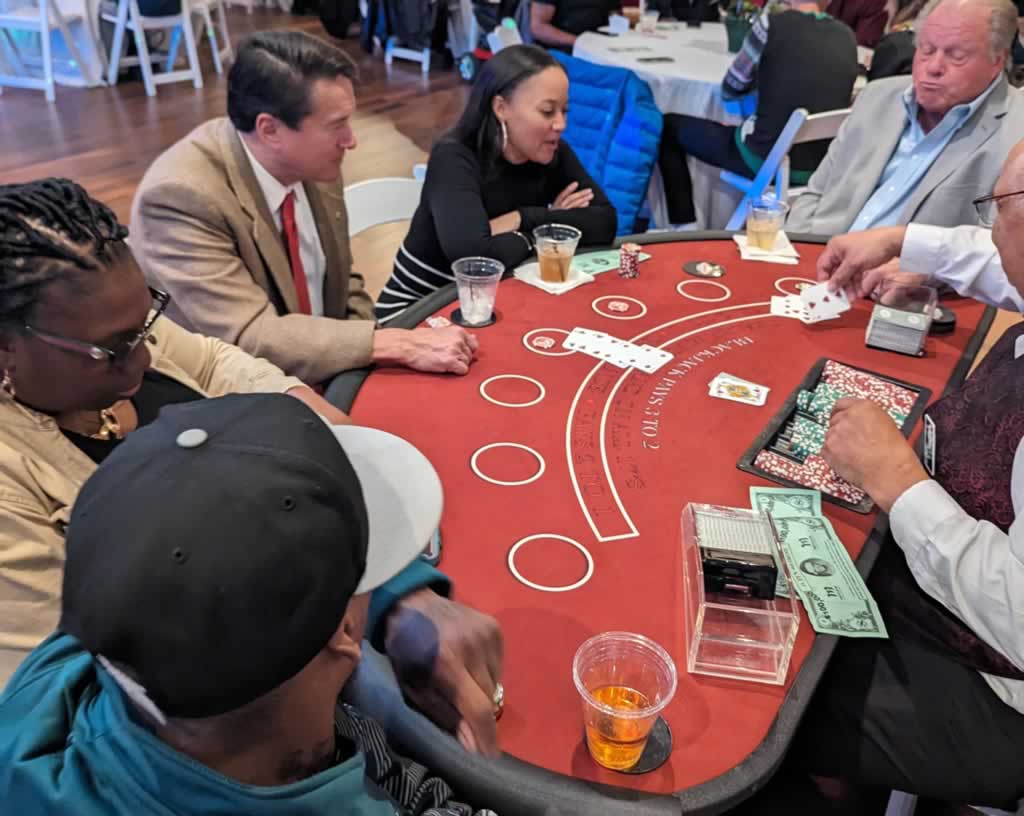 Casino Party at Historic WIGWAM for Christmas
